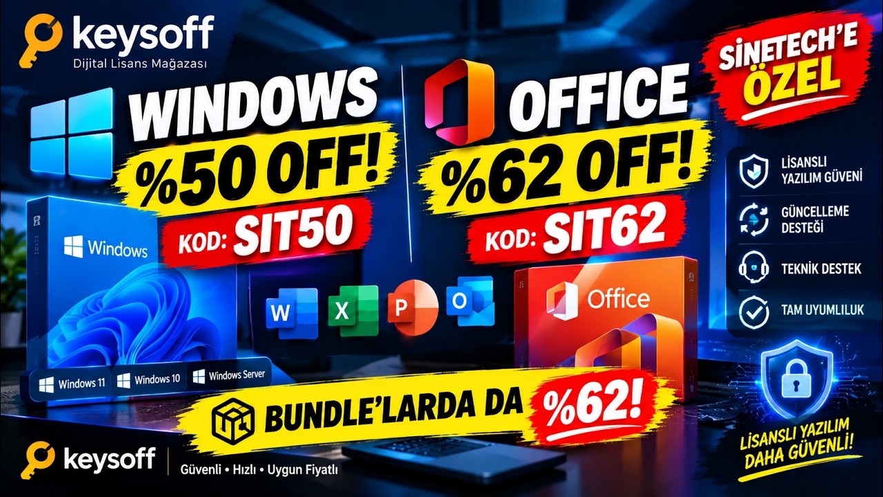 Sepette %62 İndirim! En Ucuza Orijinal Windows 11 ve Office Lisansı Nasıl Alınır?