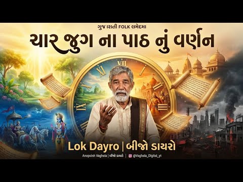 ચાર જુગ ના પાઠ નુ વર્ણન l Anopsinh vaghela bij no Dayro l @Vaghela_Digital_yt 