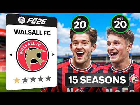 I Rebuilt a League Two Club Using Youth Academy Only For 15 SEASONS