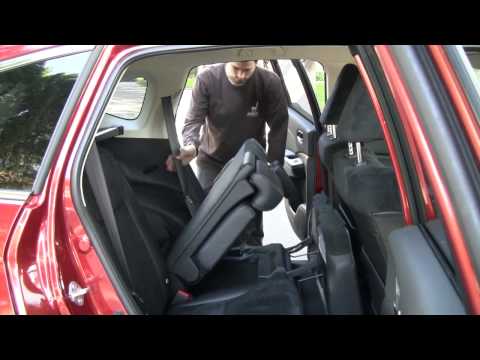 Honda CR-V. Asientos traseros abatibles