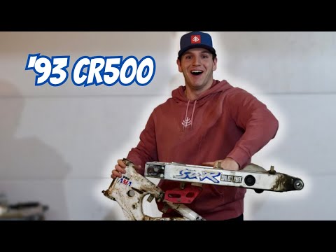 This CR500 survived over 30 years of abuse… barely