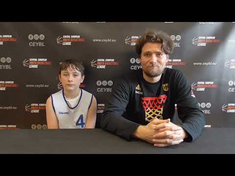 CEYBL U14 - Press conference, 5.2.2023, Thuringia Select Team - Mitteldeutsche Basketball Academy