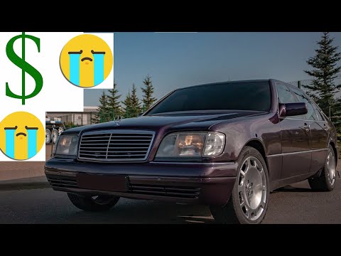 WHY NOT TO BUY MERCEDES W140 ! TRUE COST OF BUYING W140 ? ALL PROBLEMS OF USED W140 !