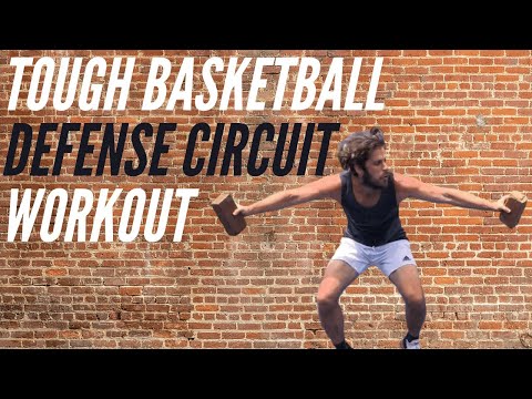 Individual Defense Basketball Circuit Workout | Basketball Defense Drills