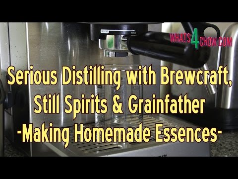 Serious Distilling with Brewcraft, Still Spirits and Grainfather - How to Make Flavoring Essences