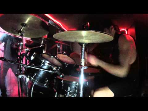 SAKRIFICER - Skullkrusher Drumcam - live 03/07/2014