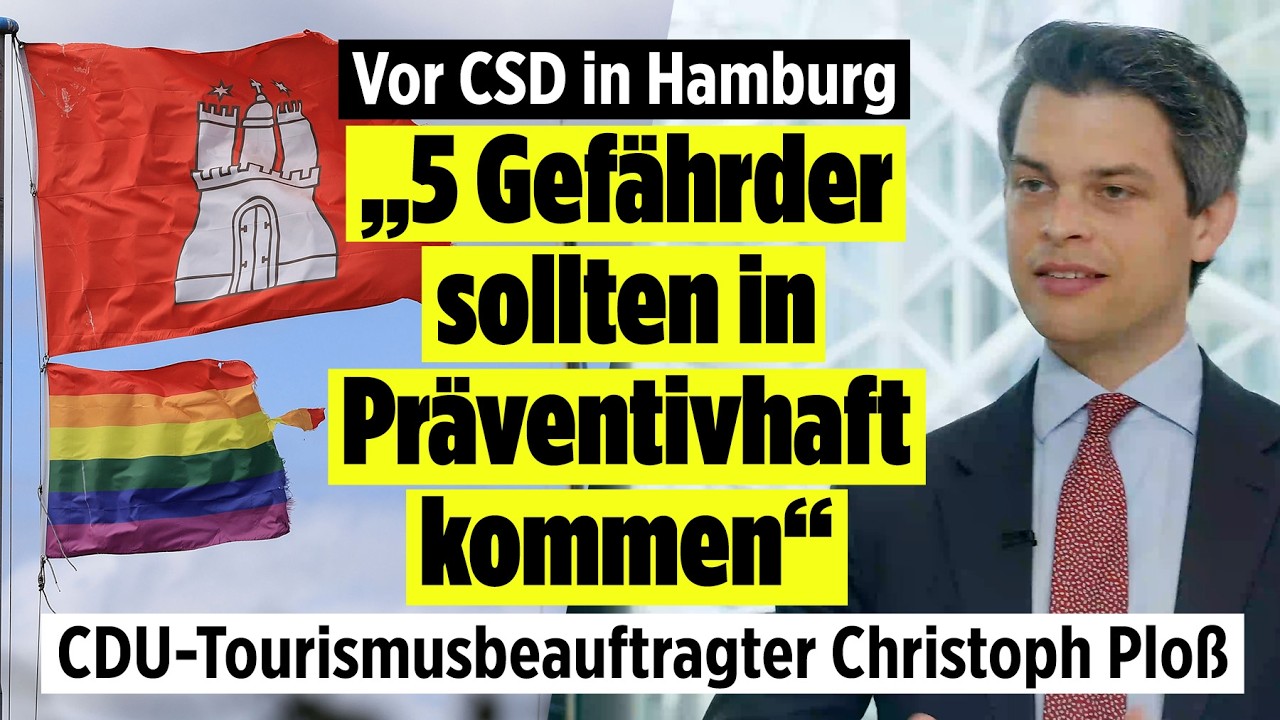 Nach Anschlag in Berlin: Wie sicher ist der CSD in Hamburg? | Vertraulich-Clips