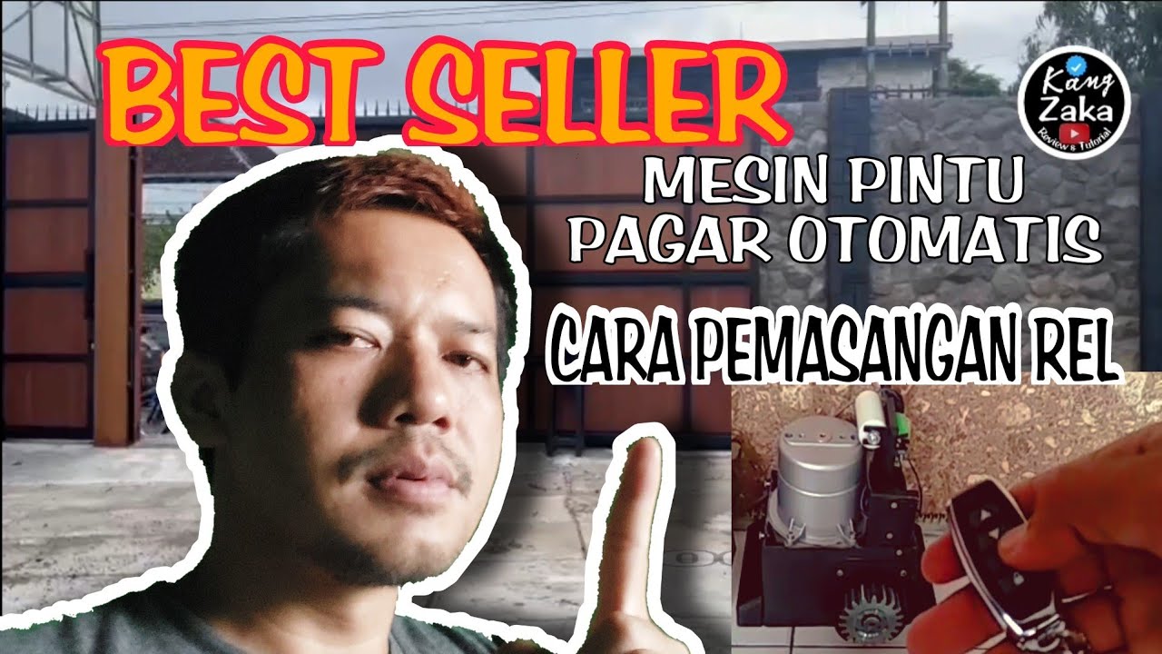 CARA PASANG REL PINTU PAGAR OTOMATIS || AUTOMATIC GATE CONTROL SYSTEM #trending #automaticgate