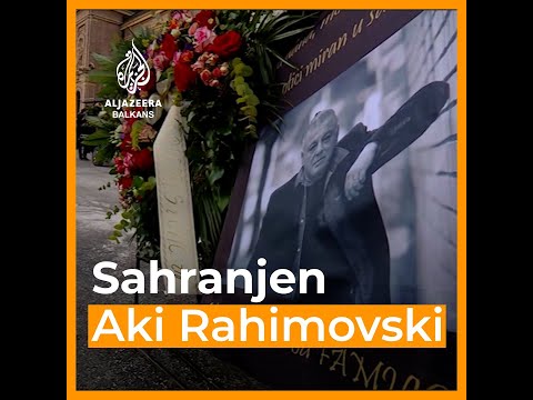 U Zagrebu sahranjen Aki Rahimovski.