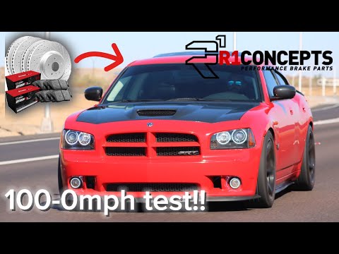 Watch This Before Buying Brakes And Rotors!!! Dodge Charger SRT **R1 CONCEPTS**