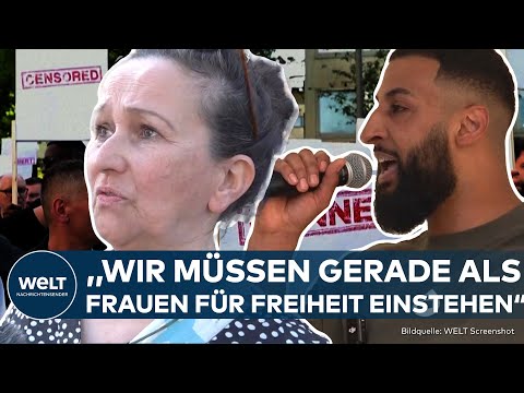 MUSLIM-INTERAKTIV: "Das zeigt ja das perfide!" - Hamburgs Umgang mit umstrittener Kalifat-Demo!