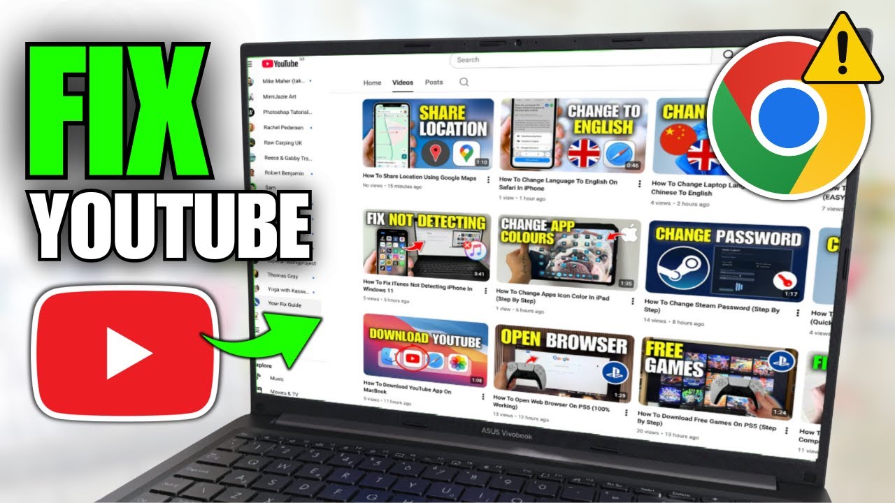 How To Fix YouTube Not Working On Chrome Browser