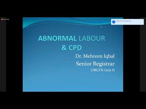 Abnormal Labor & CPD | Obstetrics