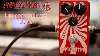 Video thumbnail for Analogman - Peppermint Fuzz Demo by Rabea Massaad
