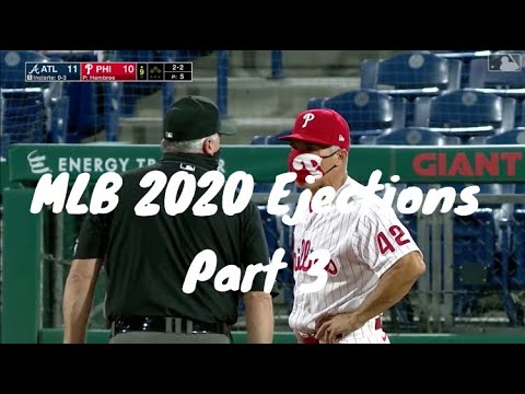 MLB 2020 Ejections Part 3