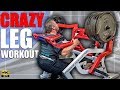Crazy Leg Workout for Mass | Heavy 50 Rep Set