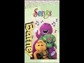 Barney Songs 2001 VHS