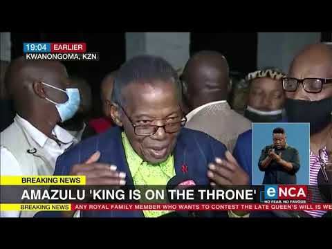 AmaZulu King AmaZulu 'King is on the throne'