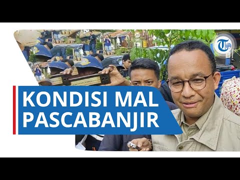 Anies Sebut Banjir Jakarta Tak Separah Era Ahok, Fakta Lapangan Sebut 2 Mal Belum Buka