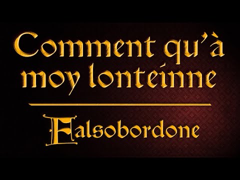 Comment qu'a moy lonteinne