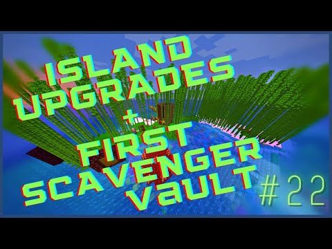 I RAN MY FIRST SCAVENGER HUNT VAULT IN VAULT HUNTERS PLUS + Some Island Improvements