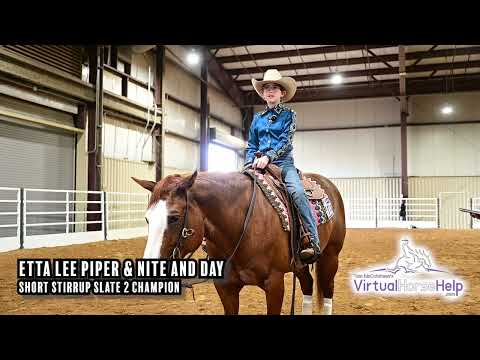 Etta Lee Piper: 2025 NRBC Short Stirrup Slate 2 Champion
