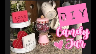 DIY Candy Jar | Valentine’s Day