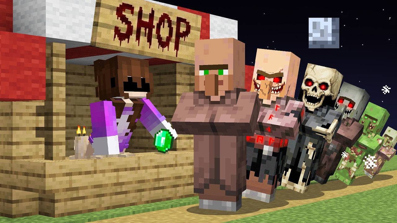 I Opened a Scary Shop in Minecraft