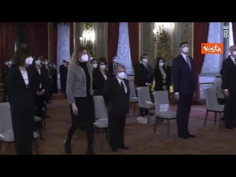 Il giuramento della Ministra alla Disabilità Erika Stefani