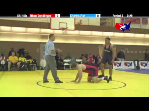 GR 96 KG - CQF - Ethan Dondlinger (USOEC) vs. Charles Fish (USMC)