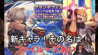 【グラブル】今回のグランデフェス新キャラは格闘！