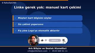 E-Tahsilat360 | Logo ile Entegre Online Tahsilat: Link Gönder, Fiş Otomatik Logo