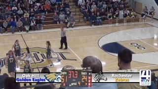 Rochester Girls Basketball vs Oak Hill Golden Eagles