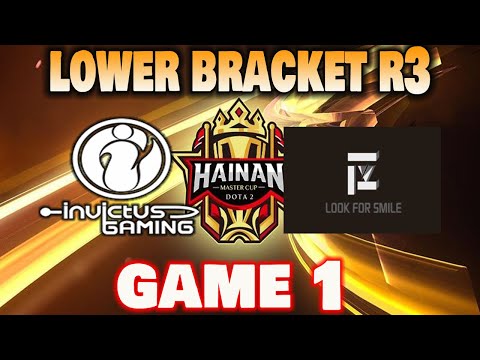 INVICTUS GAMING VS LOOK FOR SMILE GAME 1 Hainan Master Cup