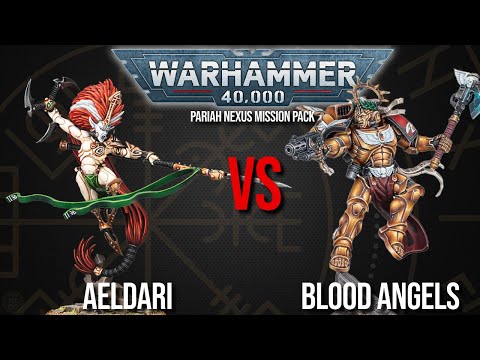 BRAND NEW CODEX - Aeldari Vs Blood Angels - Warhammer 40k 10th Edition