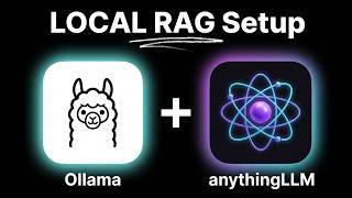 The Fastest Way to Local RAG (Ollama + AnythingLLM Setup) thumbnail