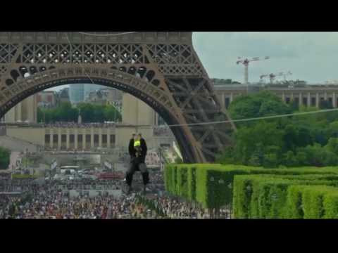 Try zip line at Eiffel Tower