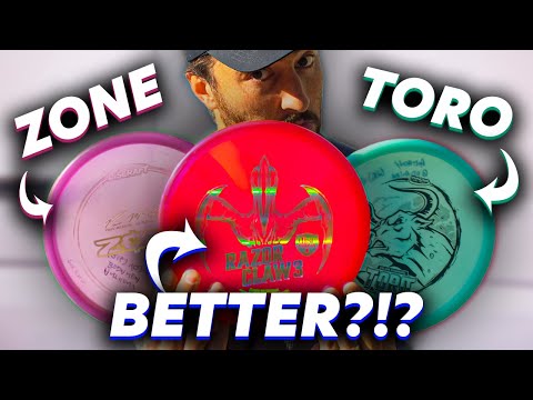 Razor Claw 3 vs Zone vs Toro Review | Put To The Test!! // Discmania Razor Claw 3 Review
