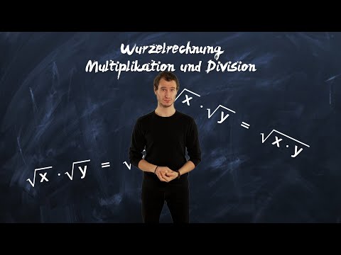 Wurzeln multiplizieren und dividieren | Wurzelrechnung mal und geteilt inkl Brüche - einfach erklärt
