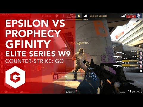 CSGO: EPSILON VS PROPHECY HIGHLIGHTS (GRAND FINAL - GFINITY ELITE SERIES SEASON 1)