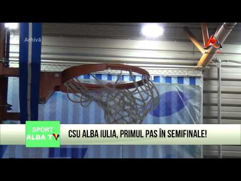 CSU Alba Iulia, primul pas în semifinale!