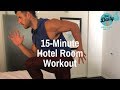 15-MINUTE BEDROOM FAT-BLASTER! | BJ Gaddour Hotel Room Workout