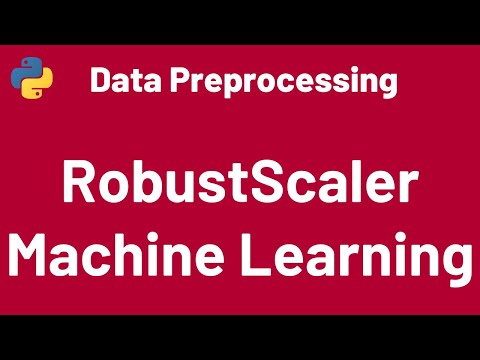 Data Preprocessing 03 Robustscaler Sklearn Machine Learning Python