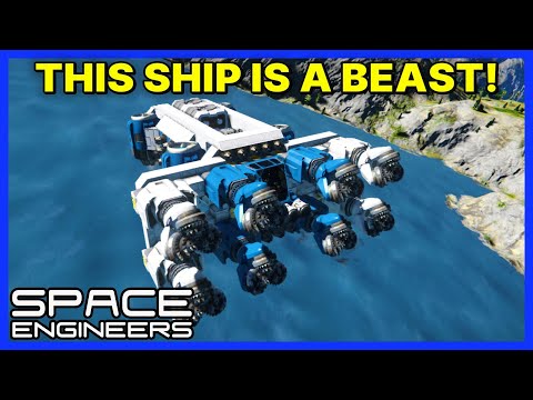 Building a BIGGER Mining Ship! - Vanilla SPACE ENGINEERS Gameplay - Survival - Ep 3