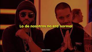 Yandel &amp; J Balvin - Muy Personal (Letra)