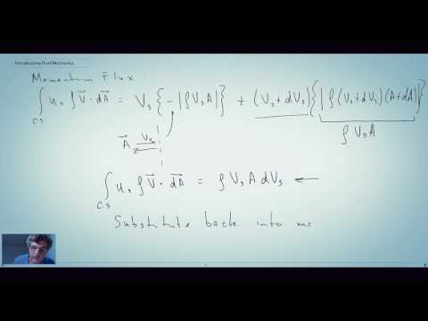 Introductory Fluid Mechanics L11 p1.2 - Bernoulli Equation Derivation