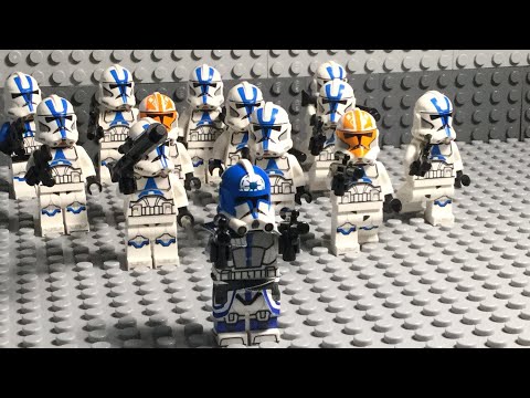 LEGO Clone wars : Jesse accuses Rex of treason :  (stop motion)