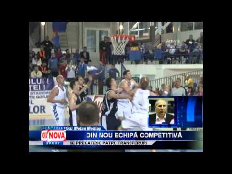 Marcel Ţenter despre noua echipă a Gazului - NovaTv Mediaş