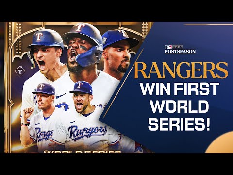 FULL FINAL INNING: The Rangers win their first-ever World Series!