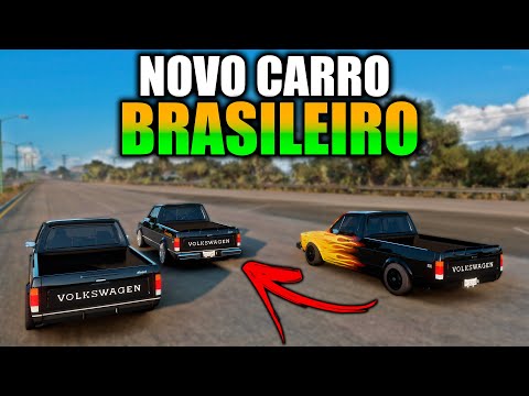 FINALMENTE CARROS BRASILEIROS NO FORZA HORIZON 5 - VW SAVEIRO TURBO